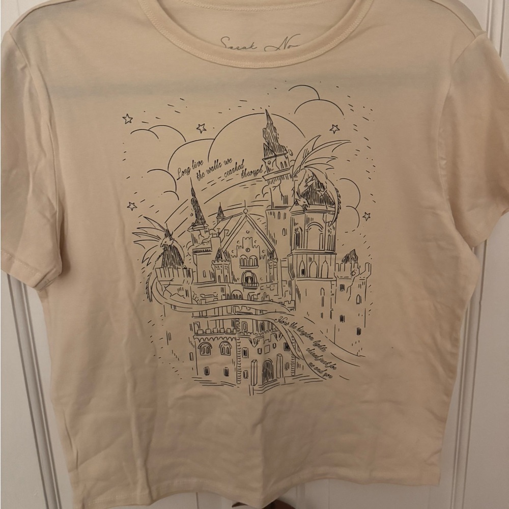 Taylor Swift Cream Graphic Tee
